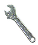 Dollhouse Miniature Crescent Wrench